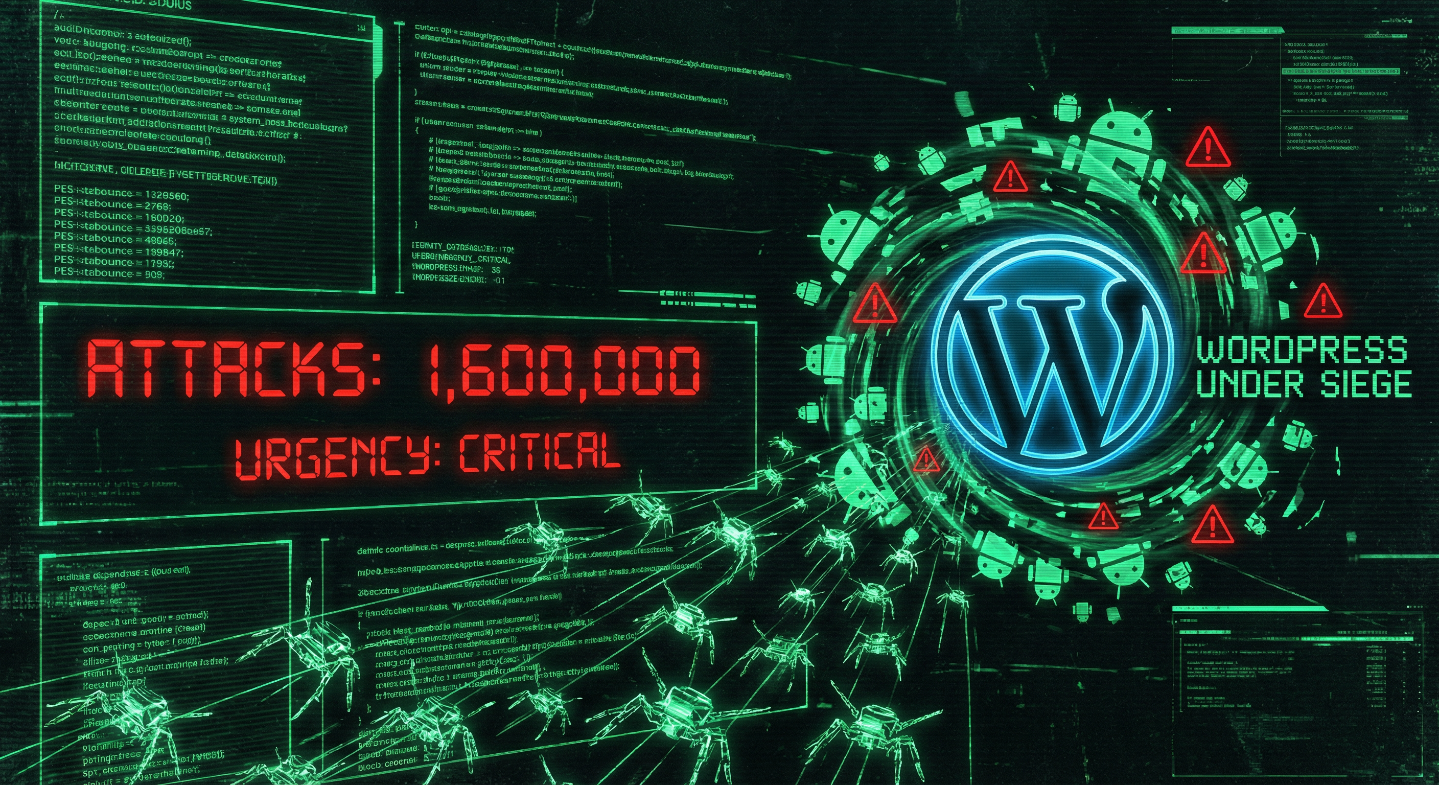 Mistake 7: 1.6 million WordPress attacks in 48 hours—your site is in the crosshairs