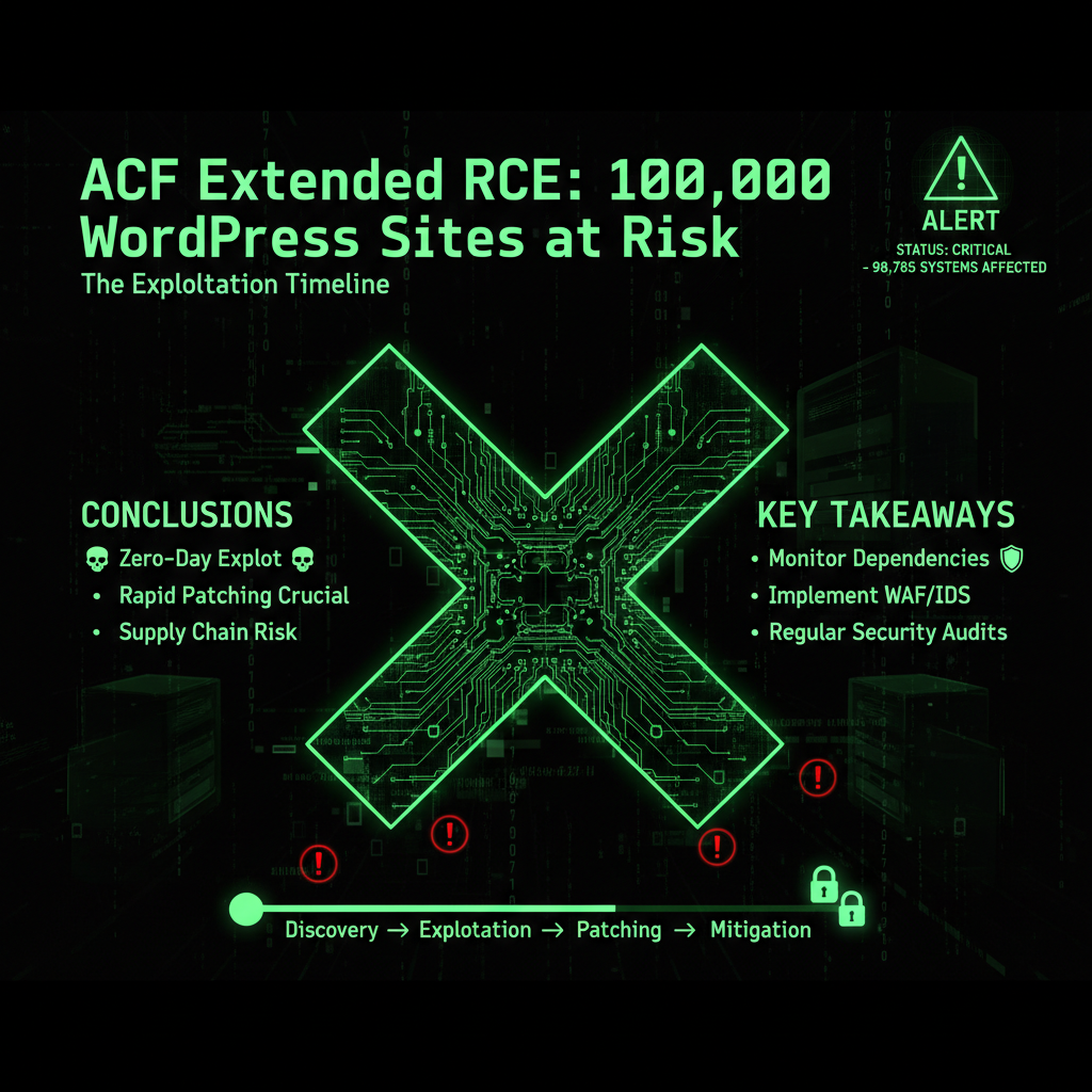 The Exploitation Timeline