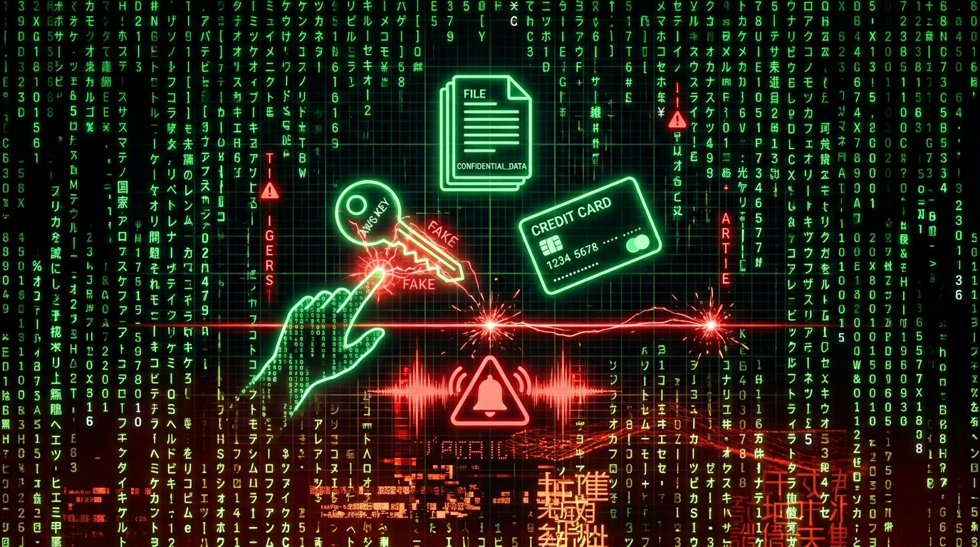 Canary token: fake credentials that alert when an attacker uses them—access equals instant detection