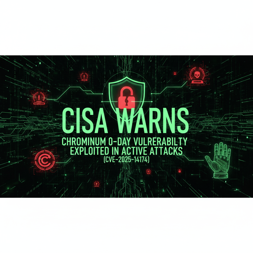CISA Warns: Chromium 0-Day Vulnerability Exploited in Active Attacks (CVE-2025-14174)
