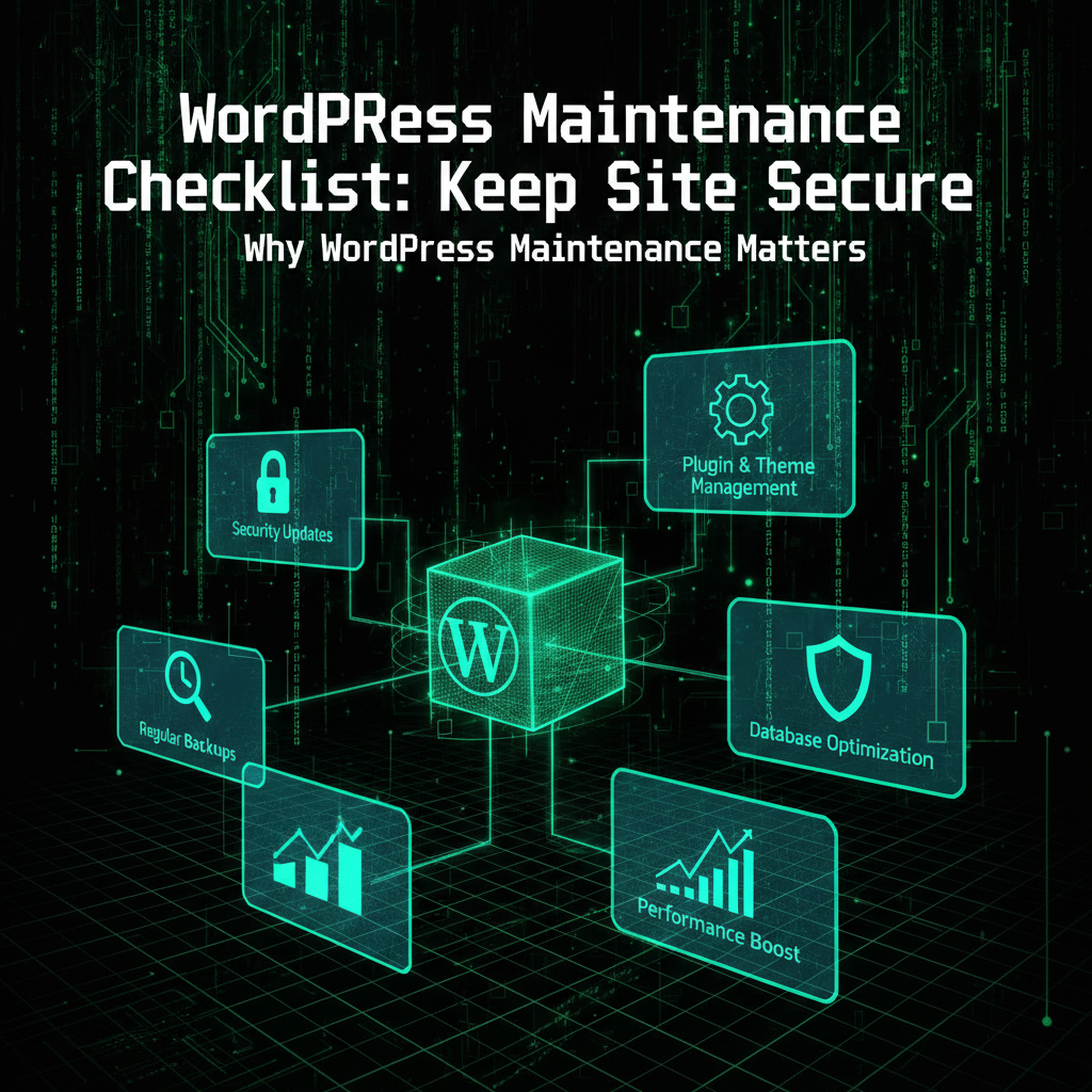 Why WordPress Maintenance Matters