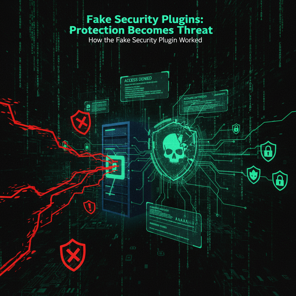 How the Fake Security Plugin Worked