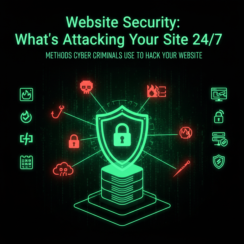 Methods Cyber Criminals Use to Hack Your Website
