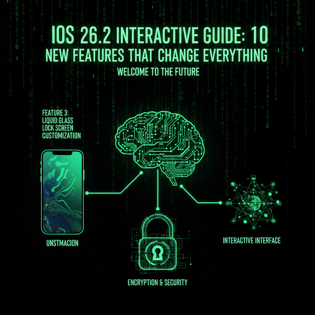 Feature 3: Liquid Glass Lock Screen Customization