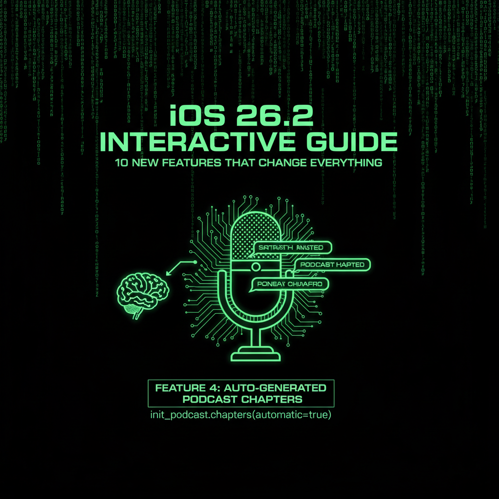 Feature 4: Auto-Generated Podcast Chapters