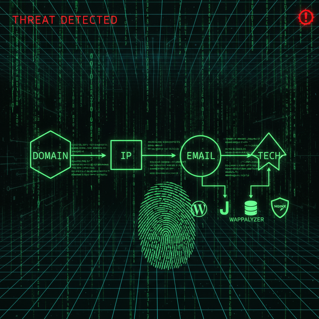 How attackers map domain to IP, email, and tech stack for WordPress and Joomla sites