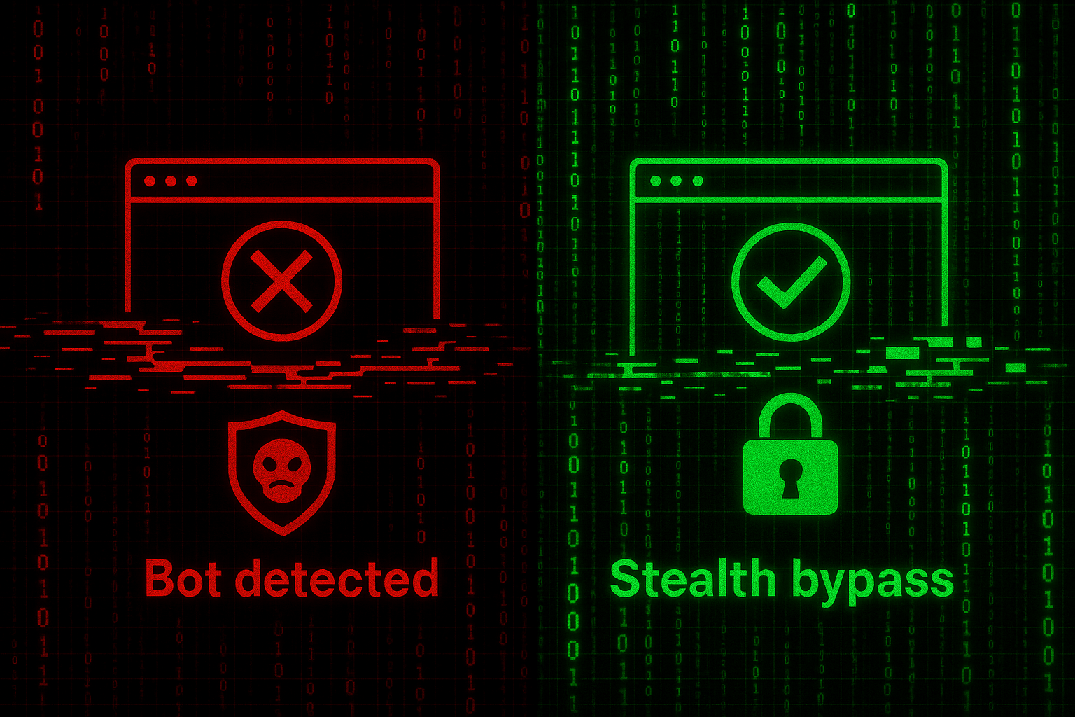 Traditional scrapers blocked by bot detection and Cloudflare; Scrapling bypasses stealthily