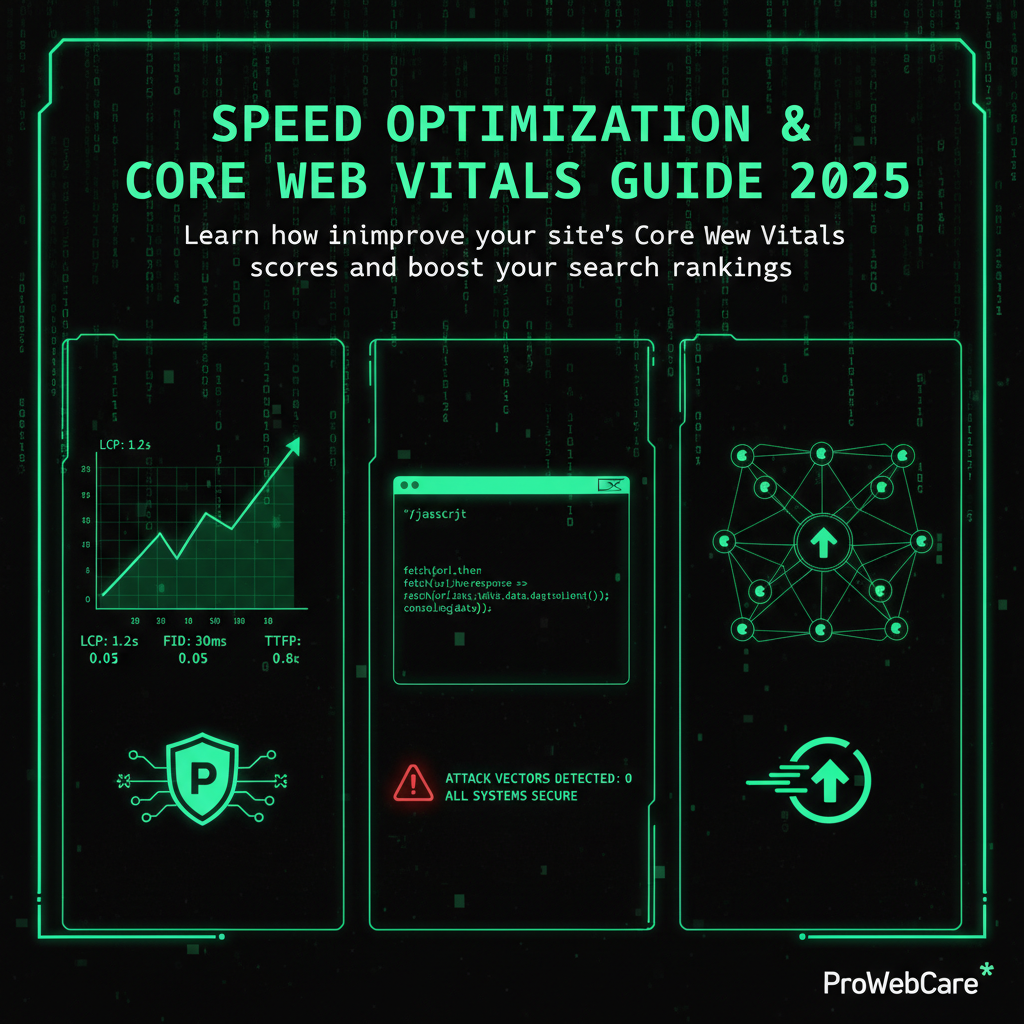 Speed Optimization & Core Web Vitals Guide 2025