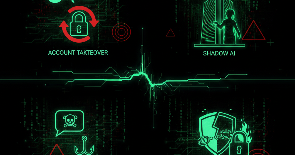 Personal and enterprise risk: stolen tokens, account takeovers, and shadow AI in the workplace