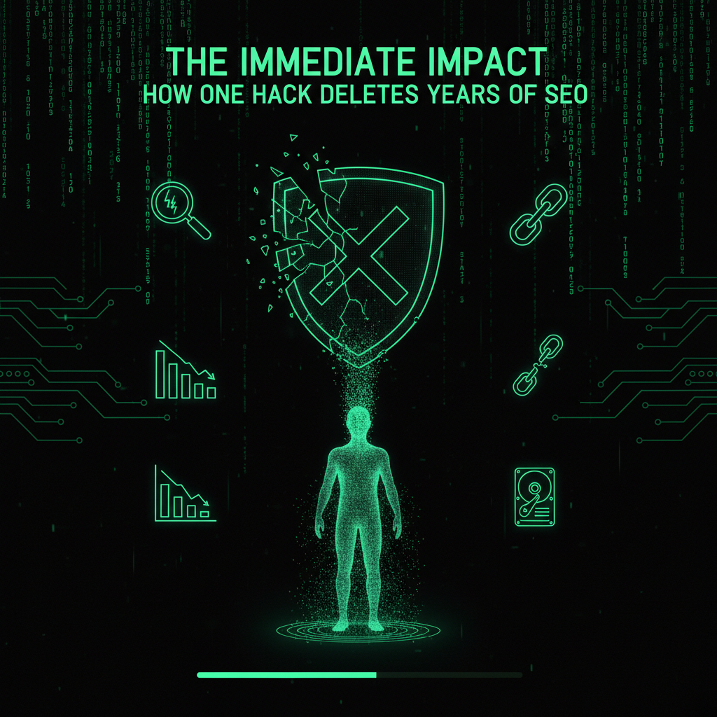 The Immediate Impact: How One Hack Deletes Years of SEO