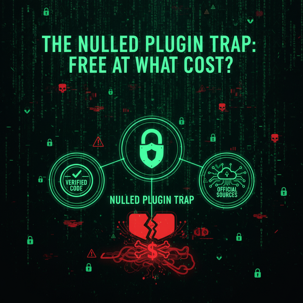 The Nulled Plugin Trap: Free at What Cost?