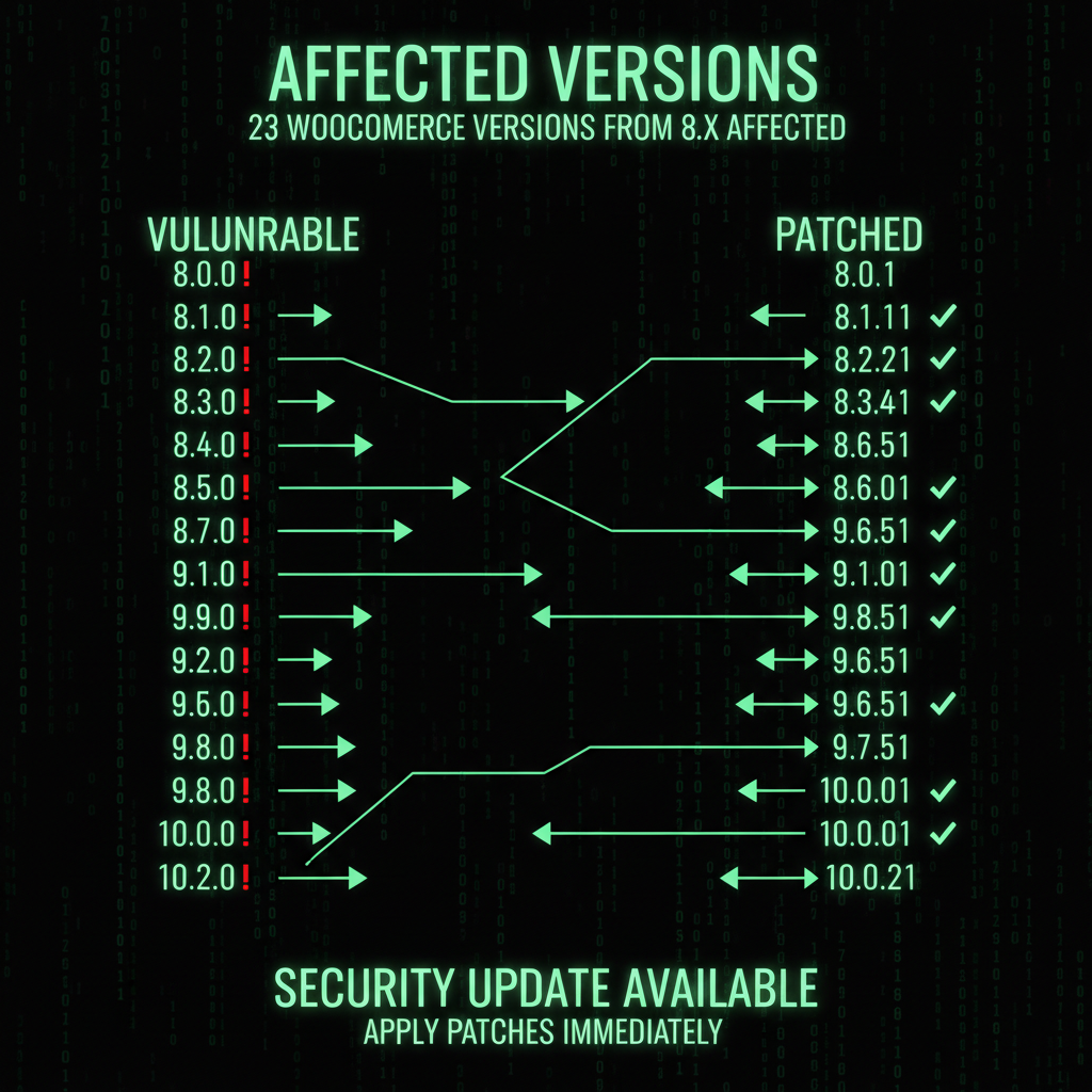 Affected Versions