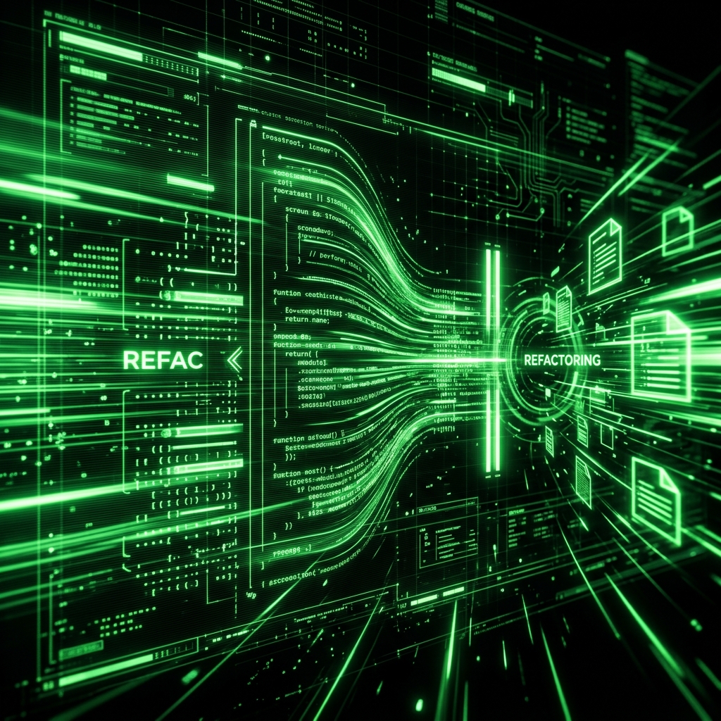 The Antigravity CLI scanning server files, performing static code analysis, and refactoring outdated PHP structures at lightspeed